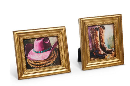 Sassy In The Saddle Framed Art Assorted