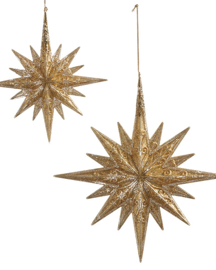 North Star Ornaments (Assorted Sizes)