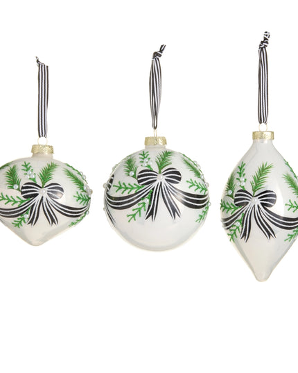 4" Bow Bunting Ornament