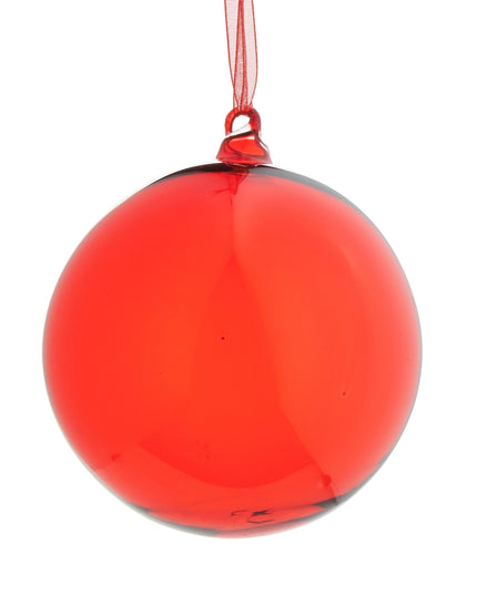 4" Sheer Ball Ornament