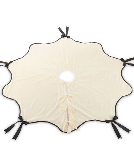 60" Velvet and Satin Bow Tree Skirt