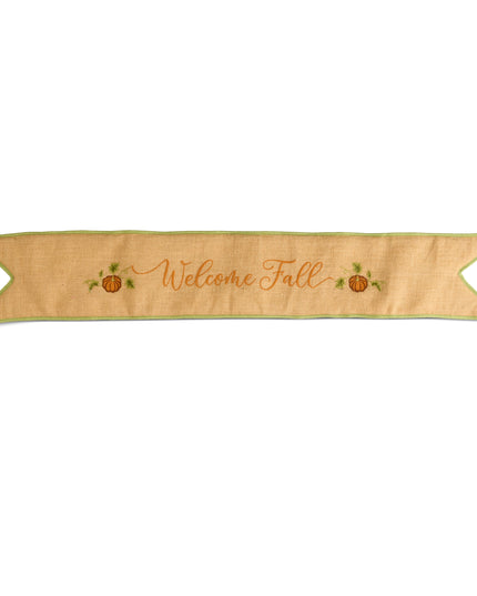 42" Welcome Fall Wreath Banner