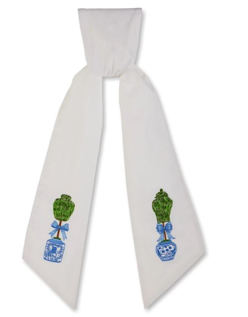 60" Topiary Wreath Sash