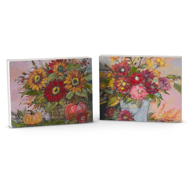 9.75" Autumn Bouquet Wall Art (Assorted Styles)