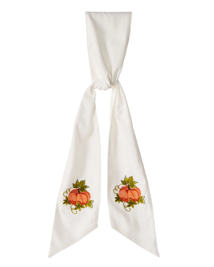 60" Fall in Floral Wreath Sash