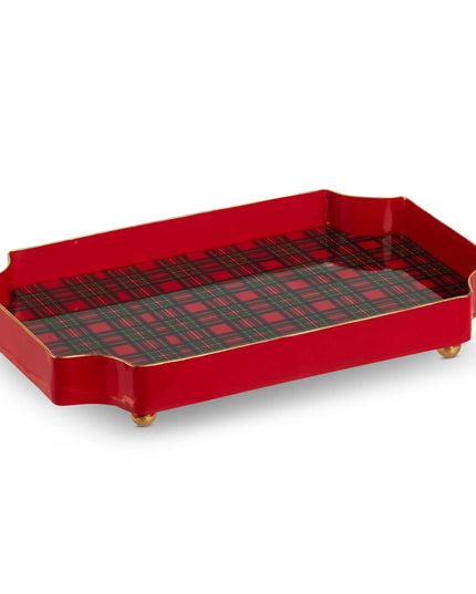 7" Tartan Plaid Trinket Tray