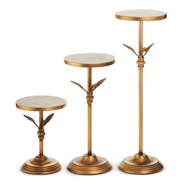 Antique Gold Pedestals
