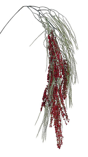 34"L Pepper Berry Branch