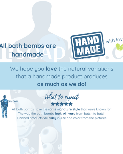 Fizzy Bath Bombs (multiple scent options)