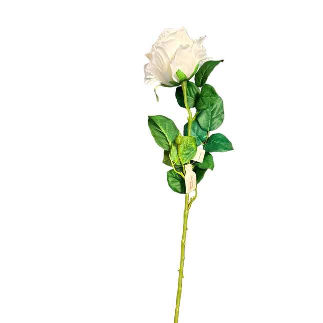 24" Standard White Rose