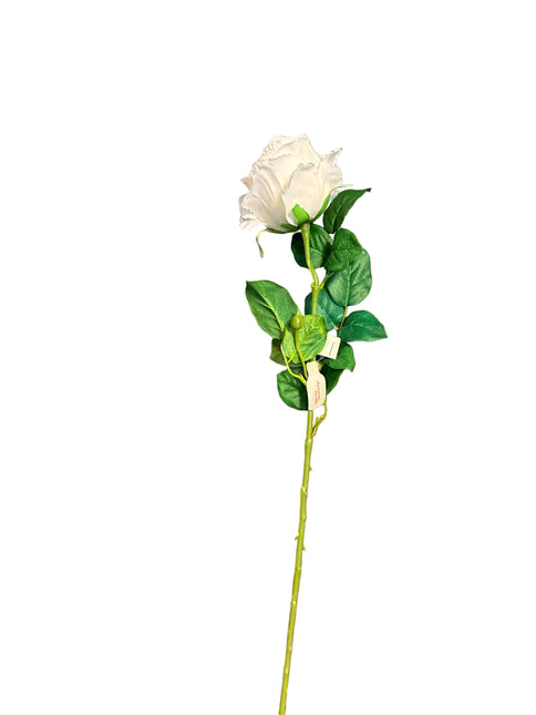 24" Standard White Rose