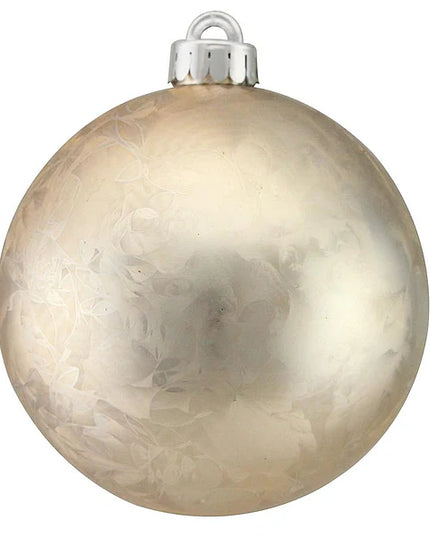 150mm Feather Smooth Ball Ornament