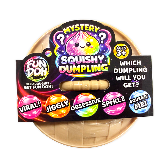 Fun Doh Mystery Dumpling Squishy Toy