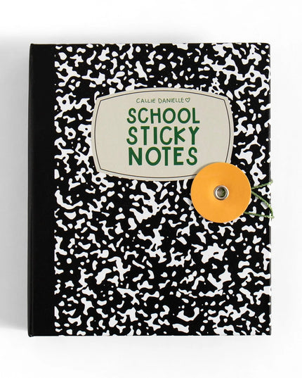 School Sticky Note Folio