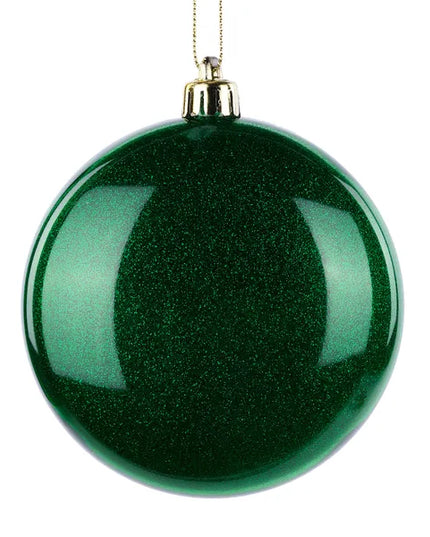 100mm Inside Glitter 2D Disc Ornament