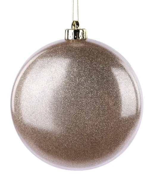 150mm Inside Glitter 2D Disc Ornament