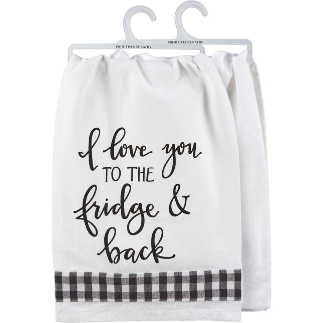 Kitchen Towel - I love you image 0
