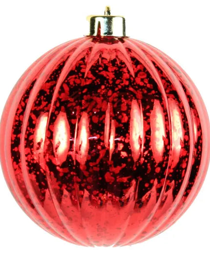 150mm Antique Look Vertical Stripe Ball