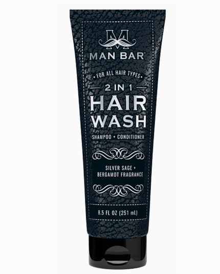 Man Bar - 2 N 1 Hair Wash image 3
