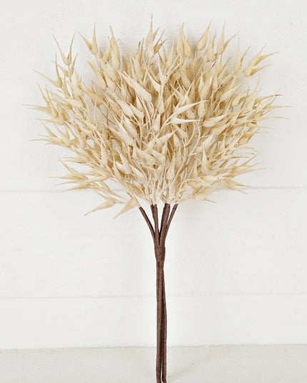 16in Bush-Cream Bearded Wheat Grass-