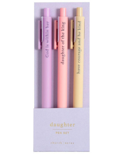 Daughter Bible Study Pen Set