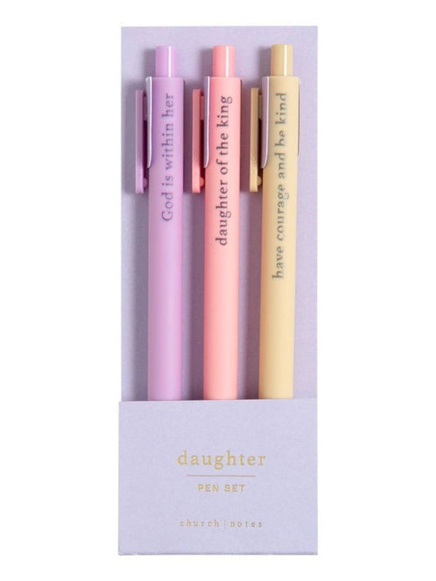 Daughter Bible Study Pen Set