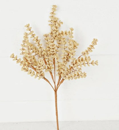 14in Bush-Beige Millet Berry Heather
