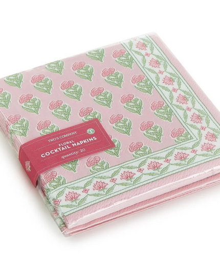 Floral Cocktail Napkins