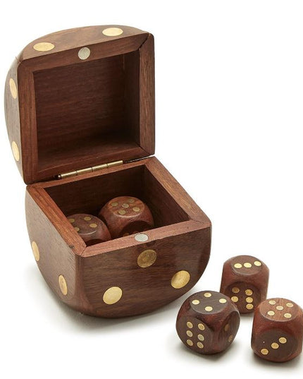 Dice Box with 6 Dice