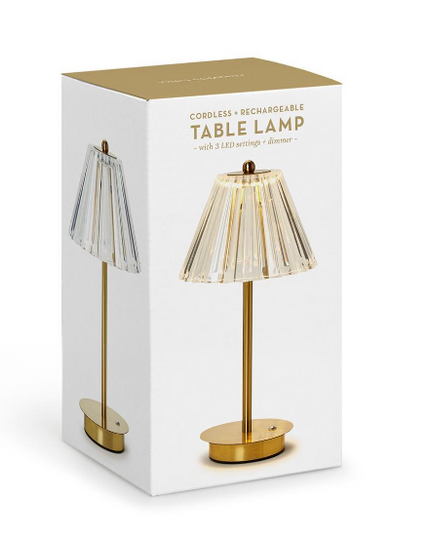 LED Table Lamp with Acrylic Shade