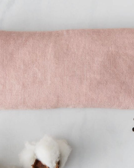 Hot/Cold Linen Eye Pillow Pink
