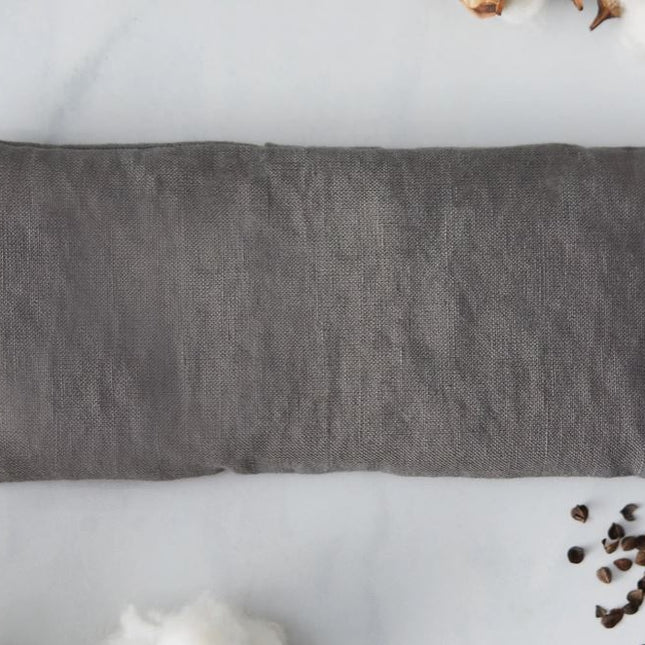 Hot/Cold Linen Eye Pillow Gray