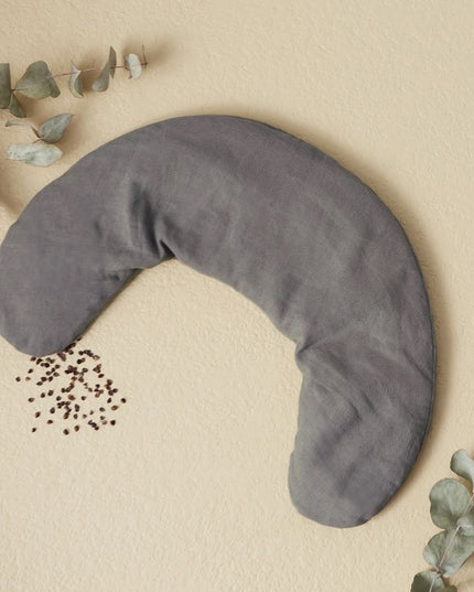 Hot/Cold Linen Neck Wrap Gray