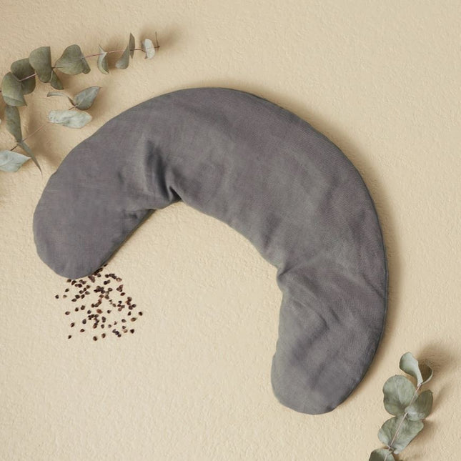 Hot/Cold Linen Neck Wrap Gray