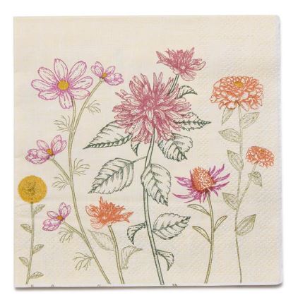 Botanica 3-Ply Cocktail Napkins