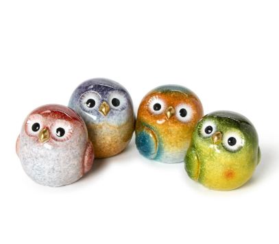 Hand-Painted Owl