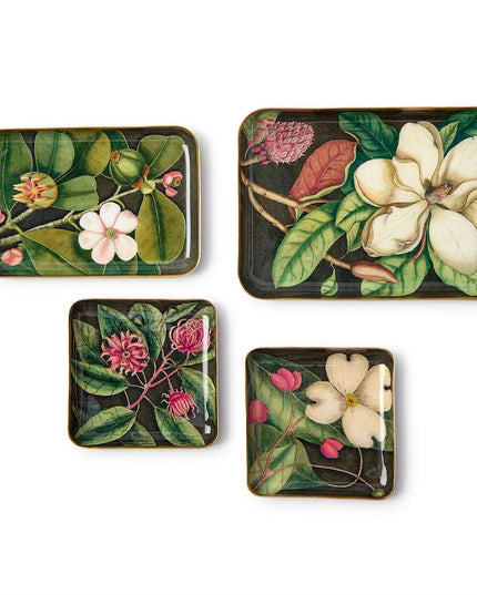 Vintage Floral Trays
