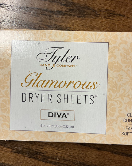 Diva Dryer Sheets by Tyler