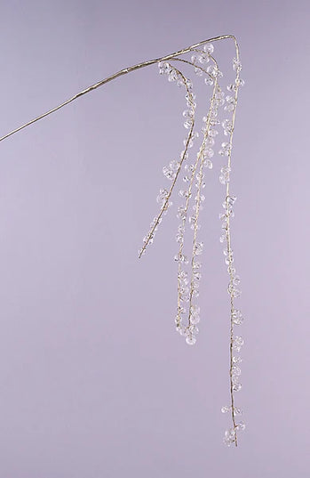 40"L Octagon Acrylic Bead Hanging Spray