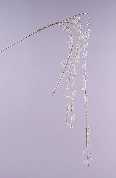 40"L Octagon Acrylic Bead Hanging Spray