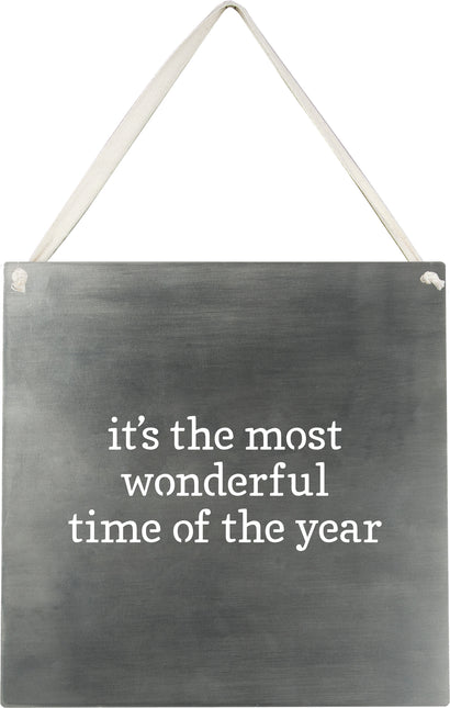 It's The Most Wonderful Time of the Year Metal Sign image 0