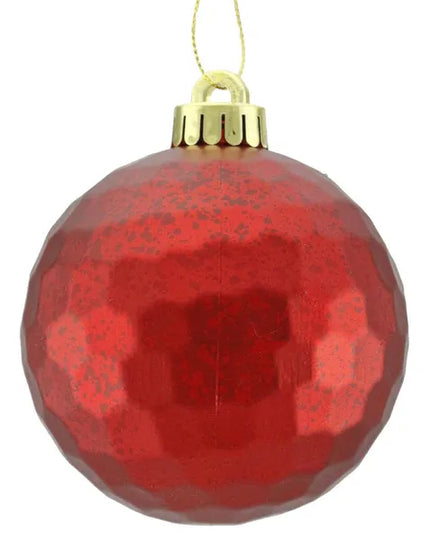 100mm Antique Look Honeycomb Ball Ornament