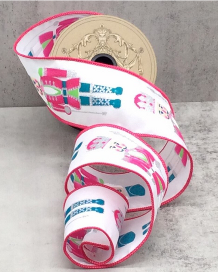 Pink Nutcracker Ribbon 2.5"x10yd