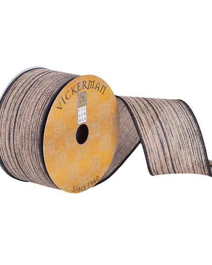 Green Woven Dupion Ribbon image 0