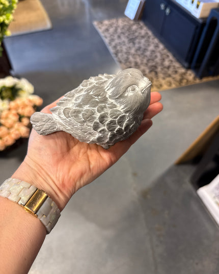 Grey Resin Bird