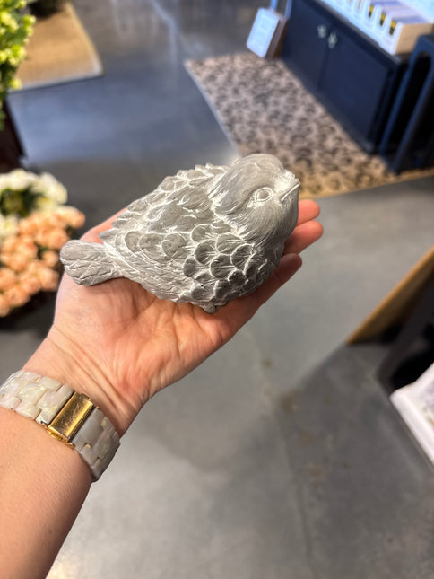 Grey Resin Bird