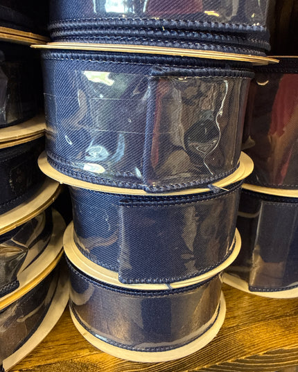 1.5" x 10 yds Solid/Mini Gingham Ribbon