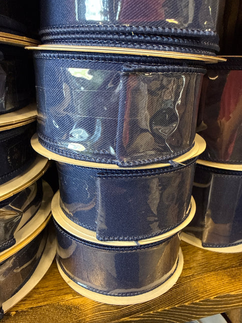 1.5" x 10 yds Solid/Mini Gingham Ribbon