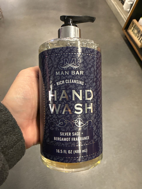 Man Bar Hand Wash - Silver Sage and Bergamot