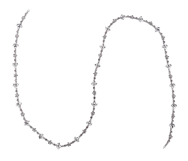 72"L Glass Diamond Garland